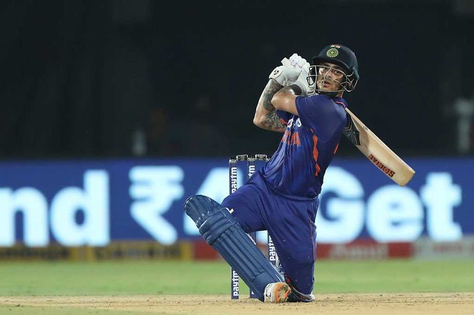 IND vs NZ_ Ishan Kishan scored 30 runs from three games against NZ (Images_ ©ishankishan51_Twitter)