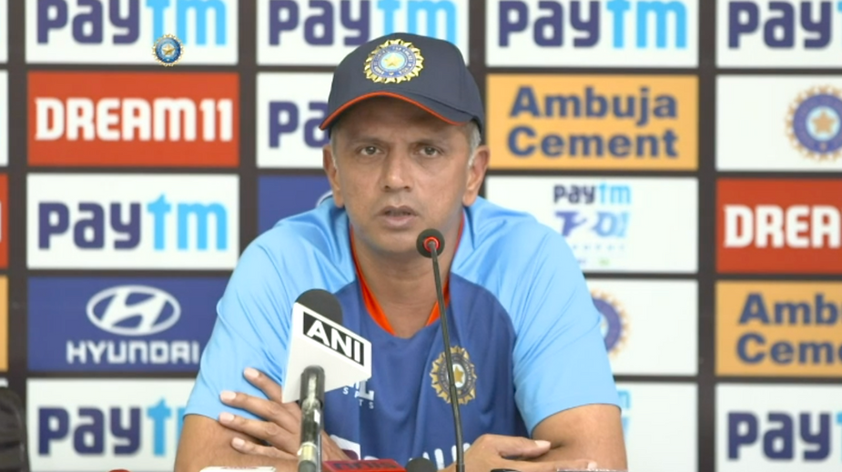 Rahul Dravid addressing media ahead of Ind vs SA 1st T20I _ Walking Wicket (Images ©BCCI)