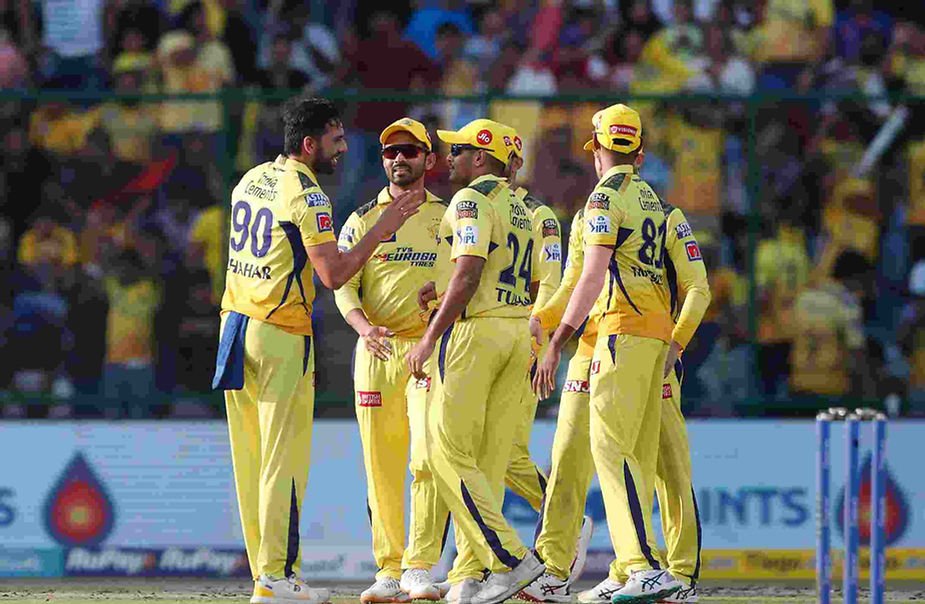IPL 2023, DC vs CSK, Top Performances CSK beat Delhi Capitals and qualify for the 12th time in IPL history _ Walking wicket (Images_ ©IPL_Twitter)
