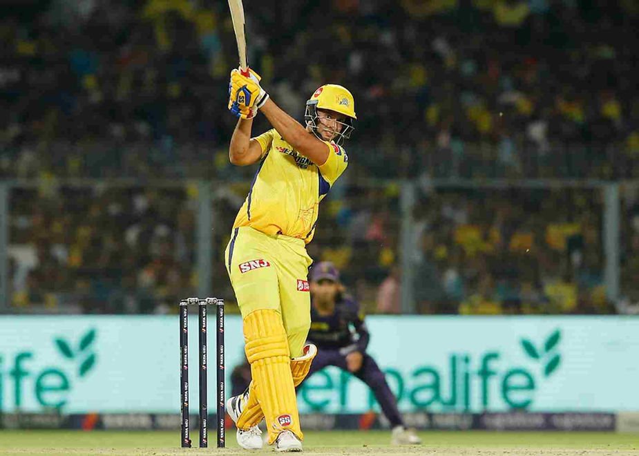 IPL 2023, KKR vs CSK, Top Performances_ Shivam Dube scored 50 off 21 balls against KKR; CSK beat KKR _ Walking Wicket (Images_ ©IPL_Twitter)