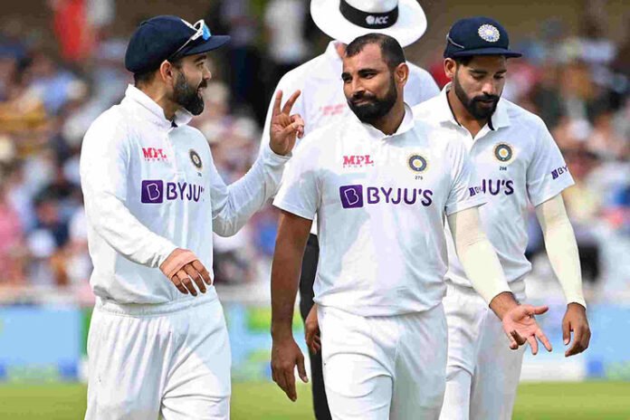 Mohammed Shami and Jasprit Bumrah collectively took 7wickets in the first innings. (Image: ICC)