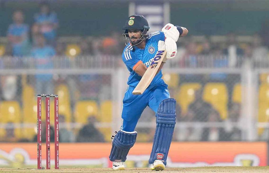 India vs Australia, 3rd T20I_ Ruturaj Gaikwad scored 123 against Australia _ Walking Wicket (Photo_ ©BCCI_Twitter)