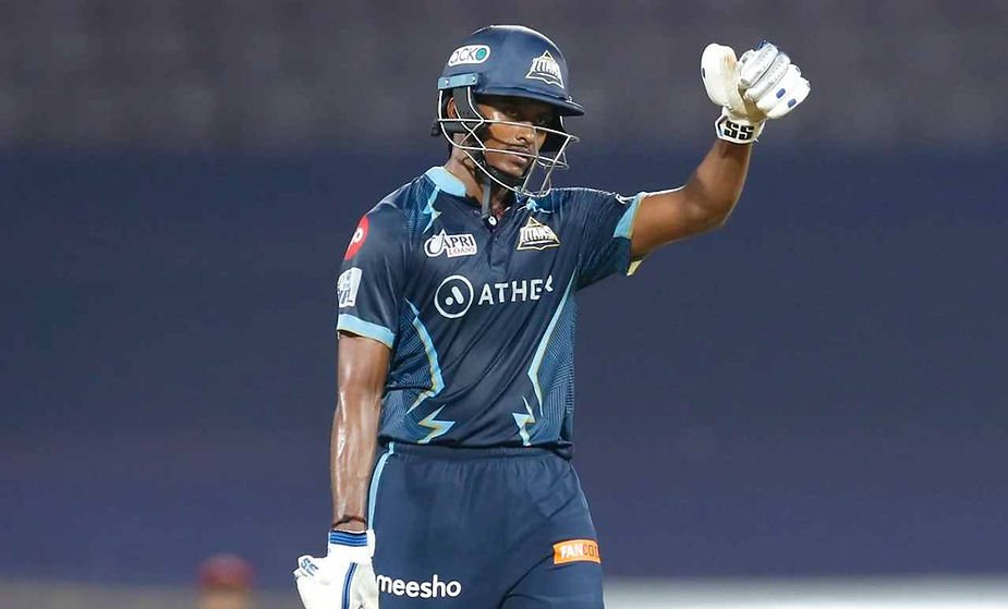 IPL 2023: Sai Sudharsan was used as impact player in first game by Gujarat Titans | Walking wicket (Images: ©IPL/Twitter)