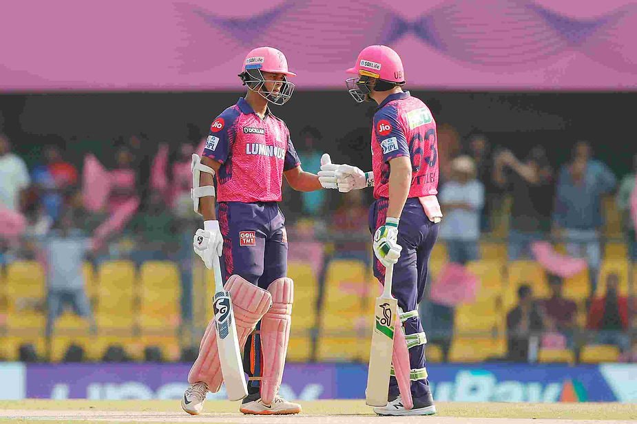 IPL 2023, Rajasthan Royals (RR) vs Delhi Capitals (DC), Top Performances: Jos Buttler-Yashasvi Jaiswal added 98 runs for opening wicket against Delhi Capitals; RR beat DC _ Walking wicket (Images_ ©IPL_Twitter)