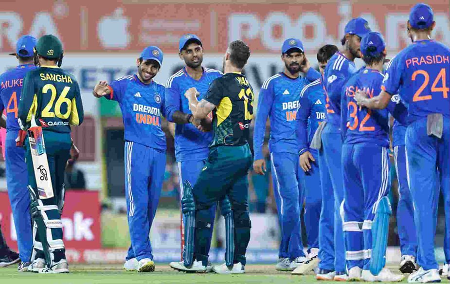 India vs Australia, 2nd T20I: India beat Australia by 44 runs in 2nd T20Is | Walking Wicket (Photo_ ©BCCI_Twitter)