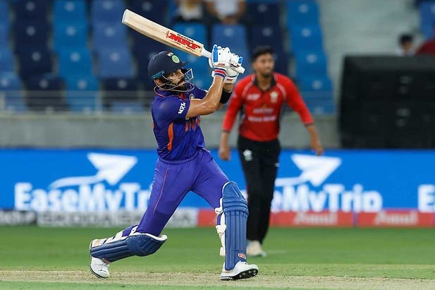 Asia Cup 2022, Group B, India vs Hong Kong_ Virat Kohli scores 59 of 44 balls at a strike rate of 134.09 against Honk Kong  _ Walking Wicket (Photos_ ©BCCI_Twitter)