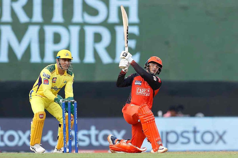 IPL 2022, SRH vs CSK, Top Performances_ Abhishek Sharma's maiden half century (75*) in IPL helps SRH beat Chennai Super Kings _ Walking Wicket (Images ©BCCI_IPL)