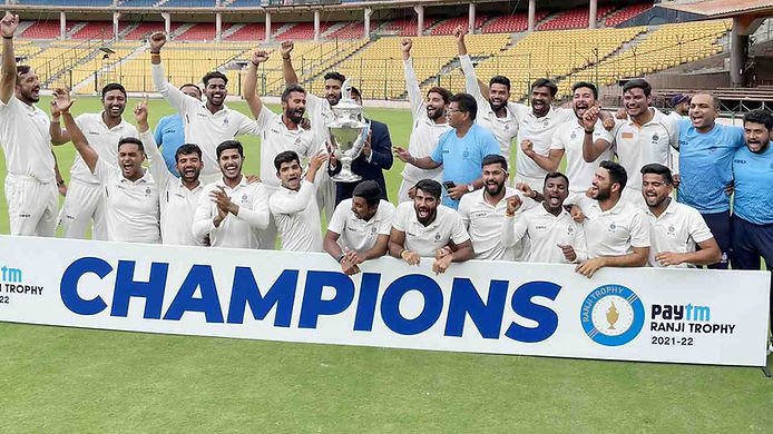 Ranji Trophy 2022 Final, Mumbai vs Madhya Pradesh: Madhya Pradesh beat Mumbai by 6 wickets and lift maiden Ranji Trophy Title. Madhya Pradesh win Ranji Trophy 2021-22. (Images ©PTI)