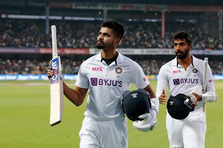 Ind vs SL, 2nd Test: Shreyas Iyer gets player of the match for his twin fifties (Images ©BCCI/Twitter)