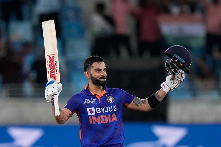 Asia Cup 2022, Super 4, India vs Afghanistan_ Virat Kohli smashes maiden T20I ton (122 off 61) and overall 71st century in International Cricket _ Walking Wicket (Photo_ ©Associated Press)