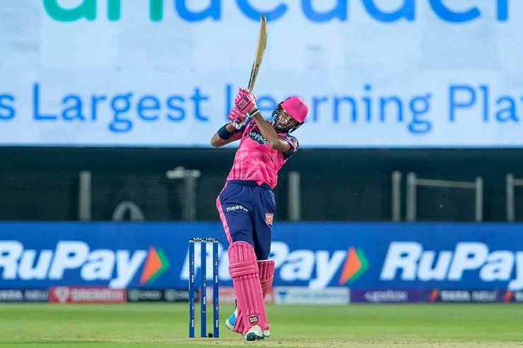 IPL 2022, RR vs SRH, Top Performances_ Devdutt Padikkal, Sanju Samson added 73 runs for third wicket against SRH _ Walking Wicket (Image ©BCCI/IPL)