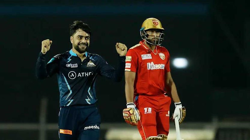 IPL 2022, GT vs PBKS, Top Performances_ Rashid Khan takes 3-22 against Punjab Kings, Gujarat Titans move to 2nd spot in IPL points Table _ Walking Wicket (Images ©BCCI_IPL