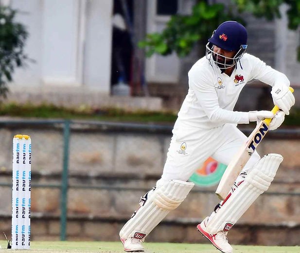 Ranji Trophy 2022 Semi-Final 2, Mumbai vs UP_  Hardik Tamore scored ton (115) in first innings against UP, Mumbai advances Ranji Trophy 2022 Final. (©Special Arrangement)
