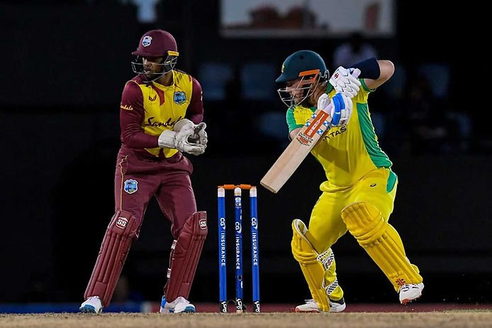 Aaron Finch struck at 125.07 in T20Is in 2021 vis-à-vis Career SR of 145.29; Shall Aaron Finch be dropped_ (Photo ©AFP)