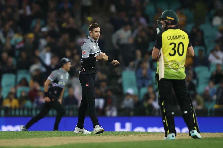 ICC Men's T20 World Cup 2022, Group 1, Australia v New Zealand_ Tim Southee took 3-6 against Australia in T20 World Cup opener; New Zealand beat Australia _ Walking Wicket (Photo_ ©Getty)