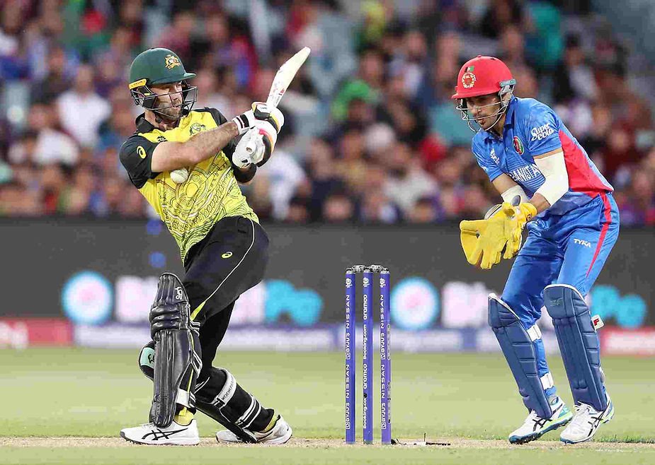 ICC Men's T20 World Cup 2022, Super 12, Group 1, Australia vs Afghanistan_Glenn Maxwell scored 54 off 32 against Afghanistan; Aus beat Afghanistan _ Walking Wicket (Photo_ ©ICC_Getty Images)