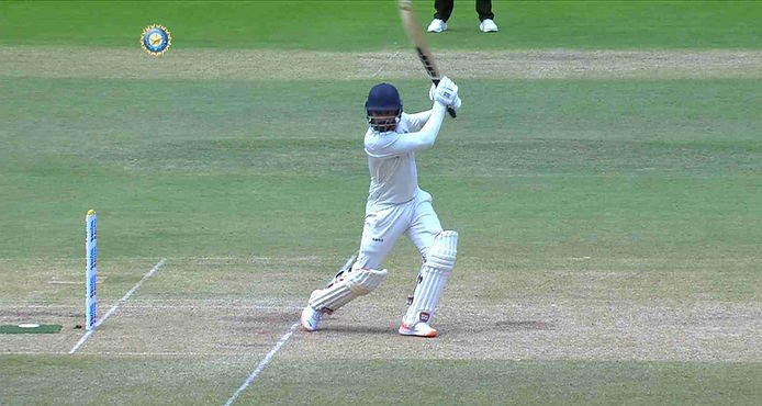 Ranji Trophy 2022 Final, Mumbai vs Madhya Pradesh, Day 3, Top Performances_ Rajat Patidar scored 44-ball fifty against Mumbai in Ranji Trophy Final _ Walking Wicket (Images ©Hotstar_BCCI)