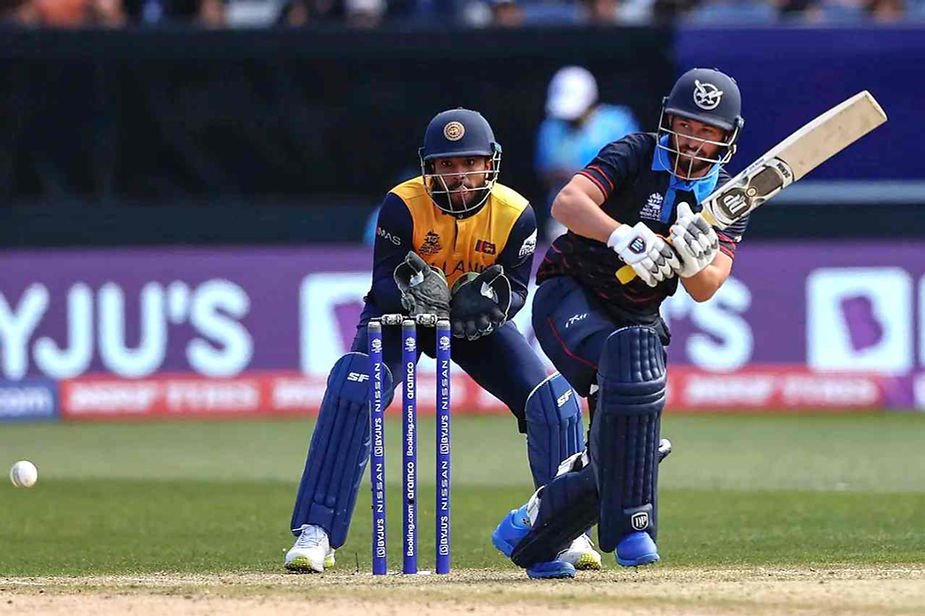 ICC Men's T20 World Cup 2022, Round one, Group A, Namibia vs Sri Lanka: Jan Frylinck gets player of the match as Namibia beat Sri Lanka | Walking Wicket (Photo_ ©Associated Press)