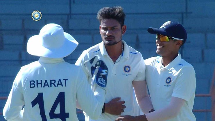 Irani Trophy 2022-23, SAU vs ROI_ Kuldeep Sen took 8 wickets against Saurashtra in Irani Trophy 2022 (Photo_ ©BCCI_Twitter)