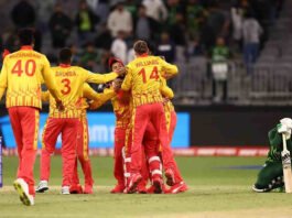 Zimbabwe beat Pakistan in Super 12s game at Perth (Photo: ©Getty Images)