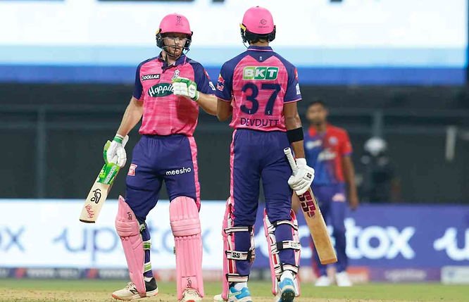 IPL 2022, DC vs RR, Top Performances: Jos Buttler, Devdutt Padikkal added 155 runs for opening stand against Delhi, RR move to top of points table | Walking Wicket (Images ©BCCI/IPL)