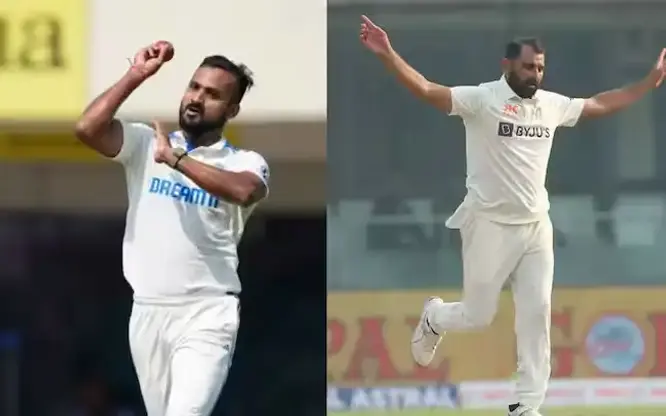 Who will replace Mohammed Shami from the India squad in Test |  Walking Wicket (Images_ ©X_Twitter)