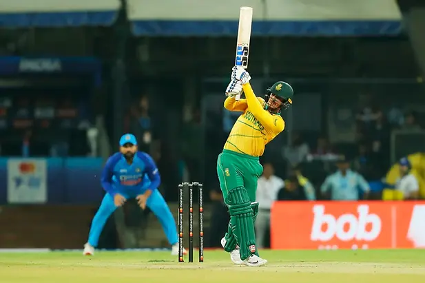 India vs South Africa, 3rd T20I, Highlights_ Quinton de Kock scored 68 off 43 against India in 3rd T20I at Indore _ Walking Wicket (Photo_ ©BCCI)