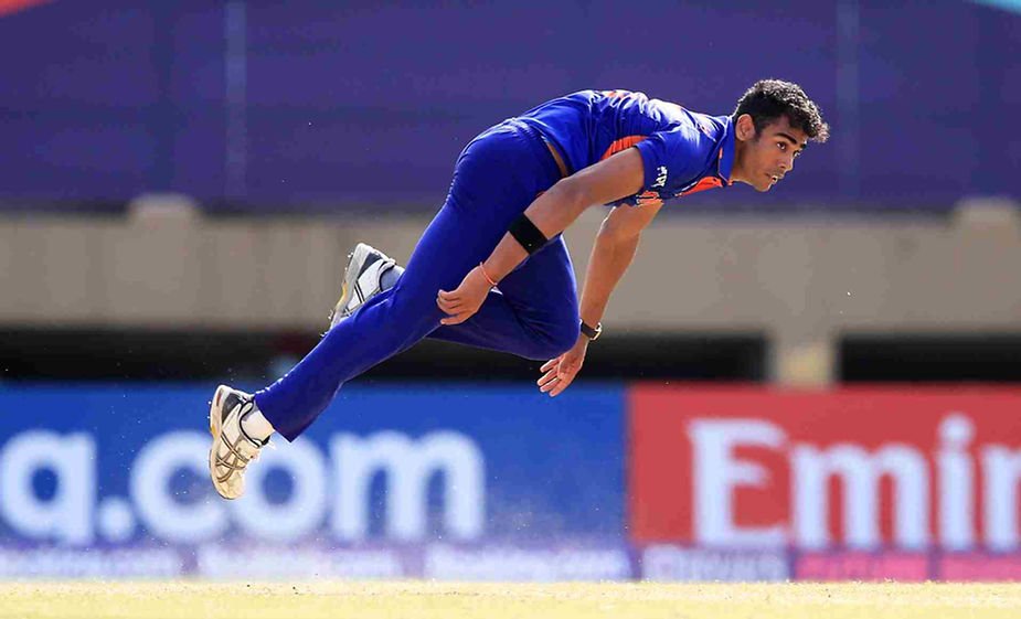 Seven U-19 Uncapped Players who can draw big money at the IPL 2022 Mega Auction. Rajvarhan Hangargekar's raw pace makes him very dangerous with the new ball and he is fearsome striker of the ball (Image: ©ICC/Getty)