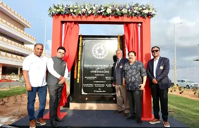 BCCI inaugurates centre of excellence in Bengaluru | Walking Wicket (Images_ ©Jayshah_X)