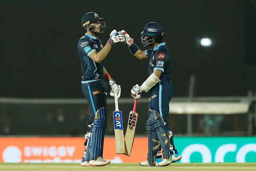 IPL 2022, GT vs MI Top Performances_ Shubman Gill, Wriddhiman Saha add 106 runs for opening partnership, GT lost to Mumbai Indians _ Walking Wicket (Images ©BCCI_IPL)