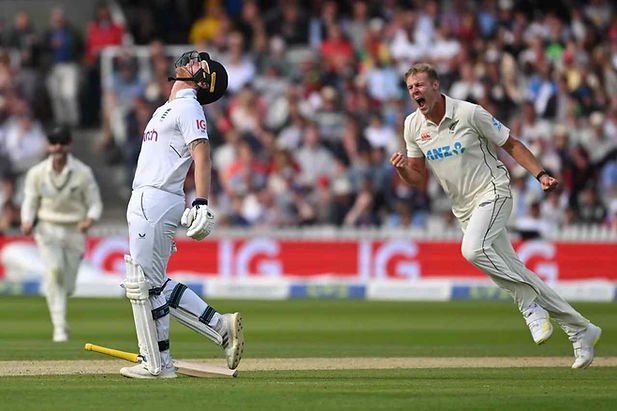 WTC 2021-23, ENG vs NZ, 1st Test, Day 3_ Kyle Jamieson takes 4-59 on Day 3; England at 216-5 chasing 277 _ Walking Wicket (Images ©Getty)