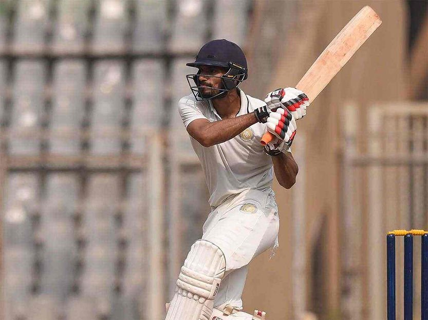 Ranji Trophy 2021-22 Round-up:  Saurashtra’s Chirag Jani's double hundred 235 helps his side post 501 (Image ©TOI)