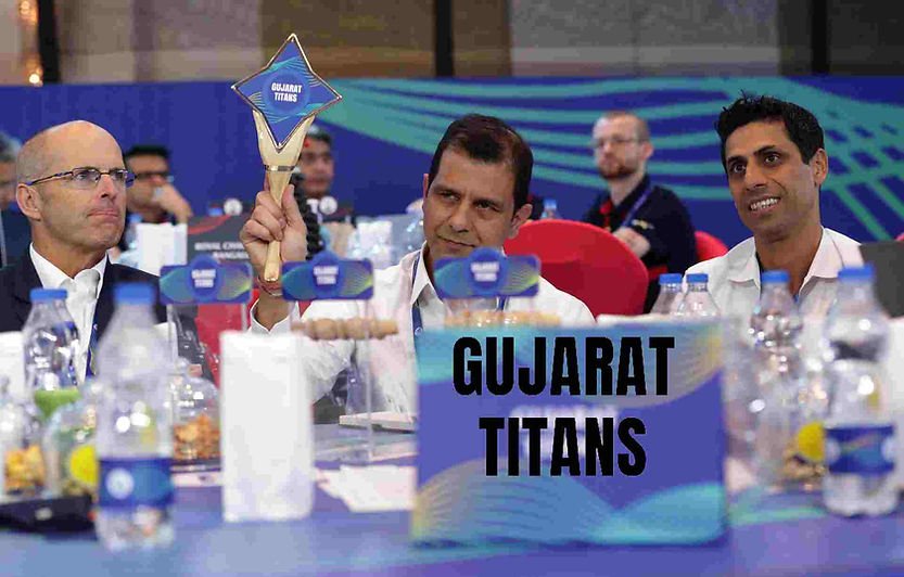 Tata IPL 2022_ Gujarat Titans (GT) full squad breakdown and analysis after IPL 2022 Auction. Gujarat Titans (GT) Full list of players bought in auction. (©BCCI_IPL)