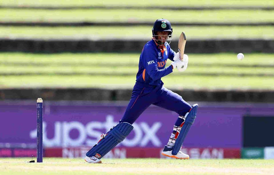 Seven U-19 Uncapped Players who can draw big money at the IPL 2022 Mega Auction. India U19 Opener, Angkrish Raghuvanshi scored 278 runs at an average of 46.33 in U19 WC (Image: ©BCCI)