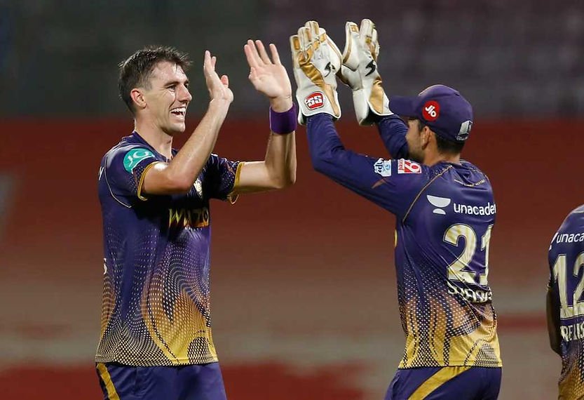 IPL 2022, MI vs KKR, Top Performances_ Pat Cummins' 3-22 helps KKR beat Mumbai Indians, KKR move to 7th place _ Walking Wicket (Images ©BCCI_IPL)