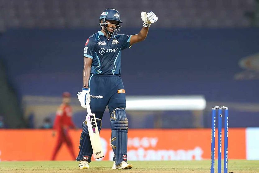 IPL 2022, PBKS vs GT, Top Performances_ Sai Sudarshan's 50-ball-65 helps Gujarat Titans  set 144 against Punjab Kings _ Walking Wicket (Images ©BCCI_IPL)