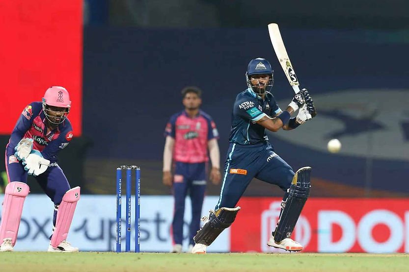 IPL 2022, GT vs RR, Top Performances_ Hardik Pandya gets player of the match in GT vs RR game, Gujarat Titans move to top of Points Table _ Walking Wicket (Images ©BCCI_IPL)