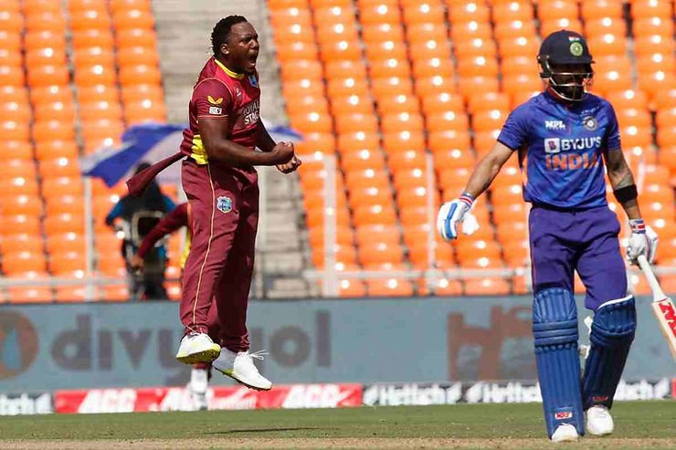 IPL Auction 2022_ Odean Smith was bought by Punjab Kings (PBKS) for INR 6 crores in IPL 2022 Auction. (Image ©BCCI)