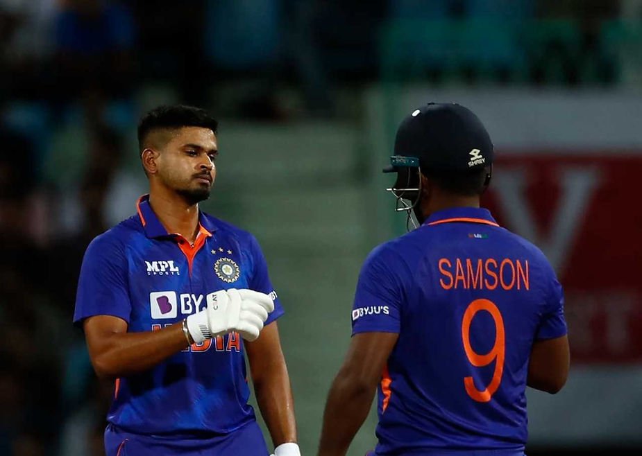 South Africa vs India, 1st ODI: Shreyas Iyer-Sanju Samson added 67 runs for 4th wicket against South Africa in 1st ODI _ Walking Wicket (Source_ ©Getty Images)