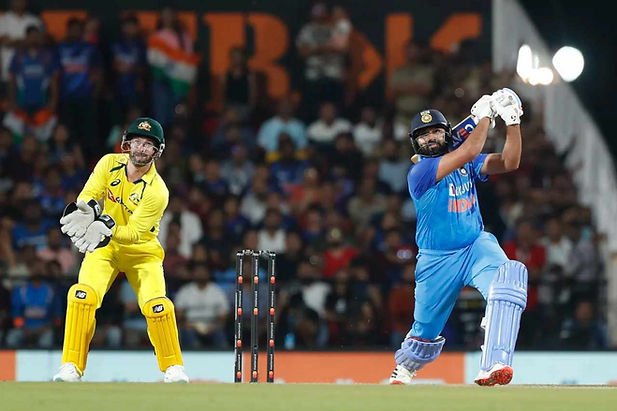 India vs Australia, 2nd T20I, Top Performances_ Rohit Sharma hits 20-ball-46 in 8-over per side game at Nagpur _ Walking Wicket (Photo_ ©Getty Images