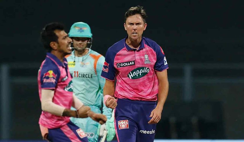 IPL 2022, RR vs LSG, Top Performances_ Trent Boult takes 2-30 against Lucknow Super Giants, Rajasthan move to top of points table _ Walking Wicket (Images ©BCCI_IPL)