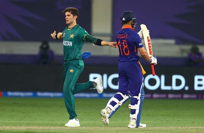 ICC T20 WC 2021 - Super 12 - IND vs PAK Highlights - Pakistan break jinx against India in World Cups; win in 13th attempt. Pakistan beat India by 10 wickets in T20 World Cup 2021