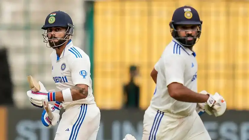 AUS vs IND_ Rohit Sharma, Virat Kohli's poor scores in Australia is hurting India's batting | Walking Wicket (Images_ ©BCCI_X)