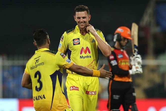 IPL 2022 - Top 5 Overseas Bowlers Franchises Would Target in IPL 2022 Mega Auction. Josh Hazlewood's accuracy with new and old ball makes him very standout bowler. Hazlewood kept his base price INR 2 crore (©BCCI_IPL)