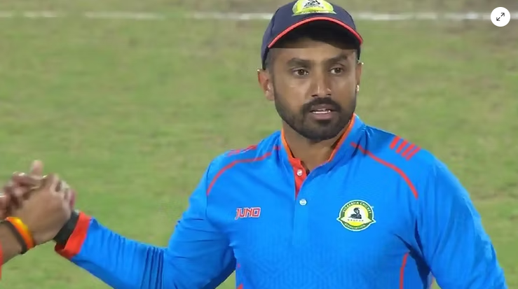 Karun Nair has scored 752 runs from 7 innings in VHT 2024-25 (Images: ©BCCIDomestic/X)